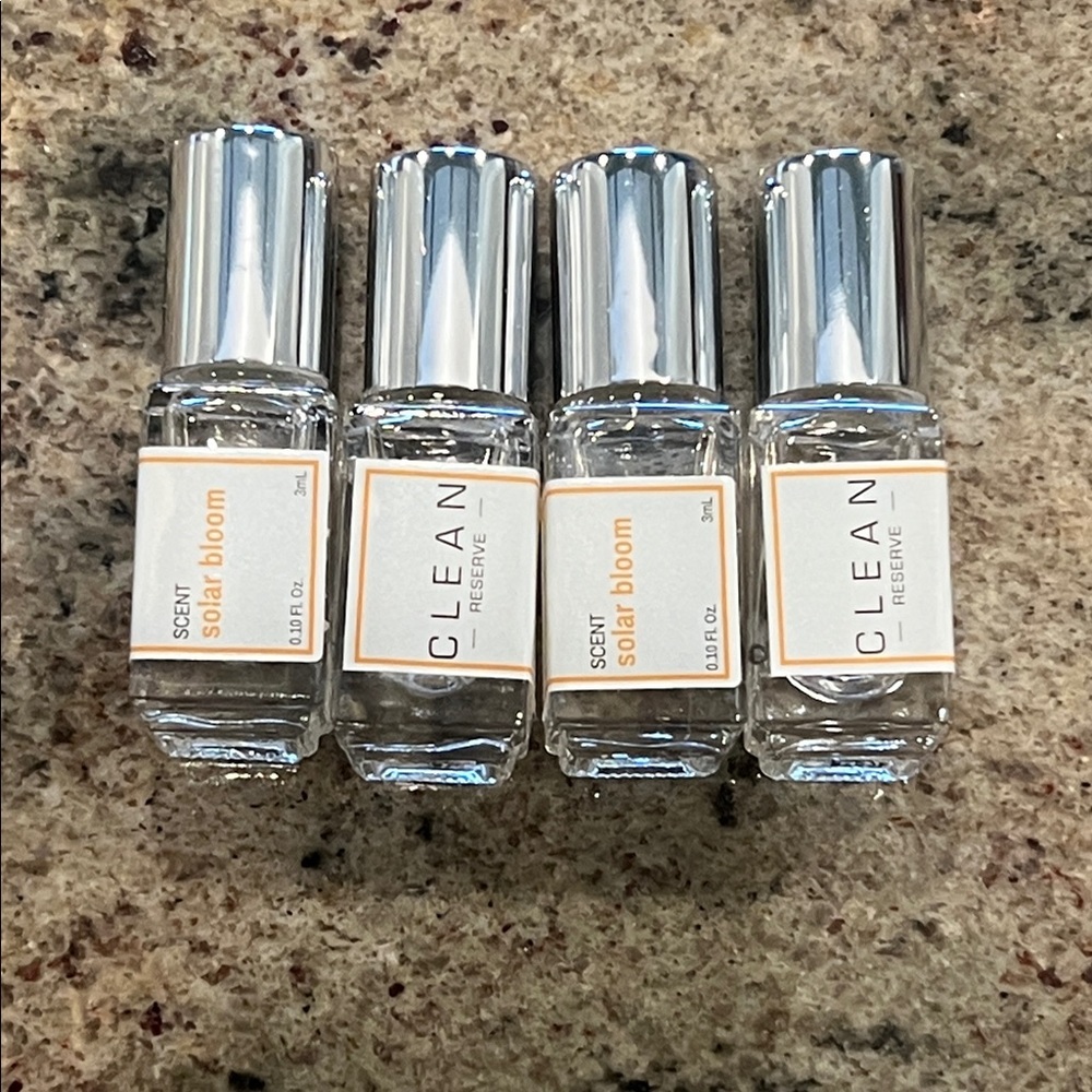 Clean Reserve eau de parfum Roller Ball Set of 4 New